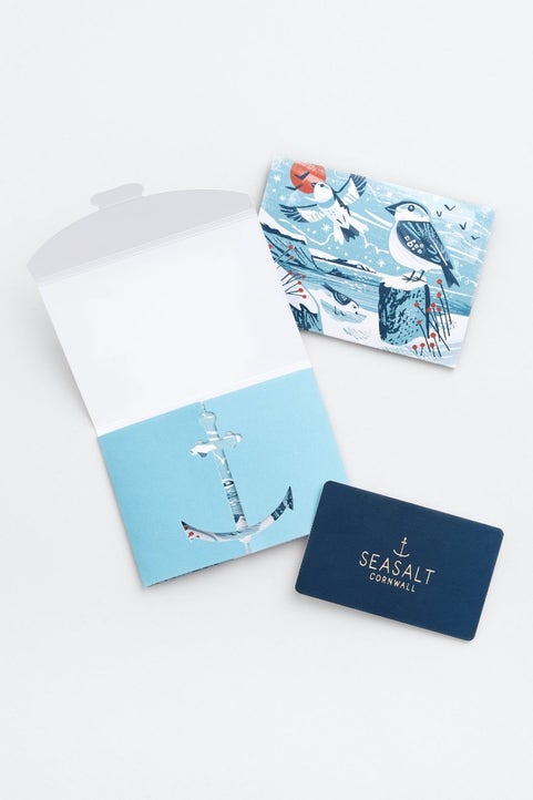 Seasalt Gift Card - Snow Bunting