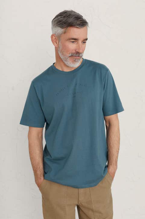 Men's Cornwall Graphic T-Shirt Model Image