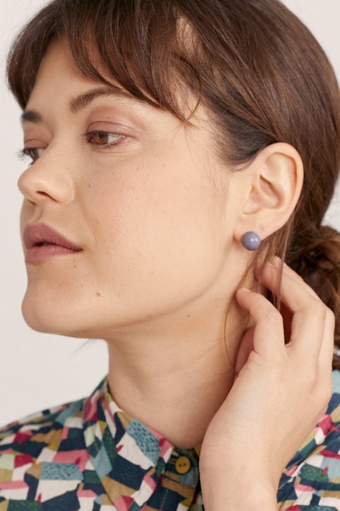 Star Rise Earrings Model Image