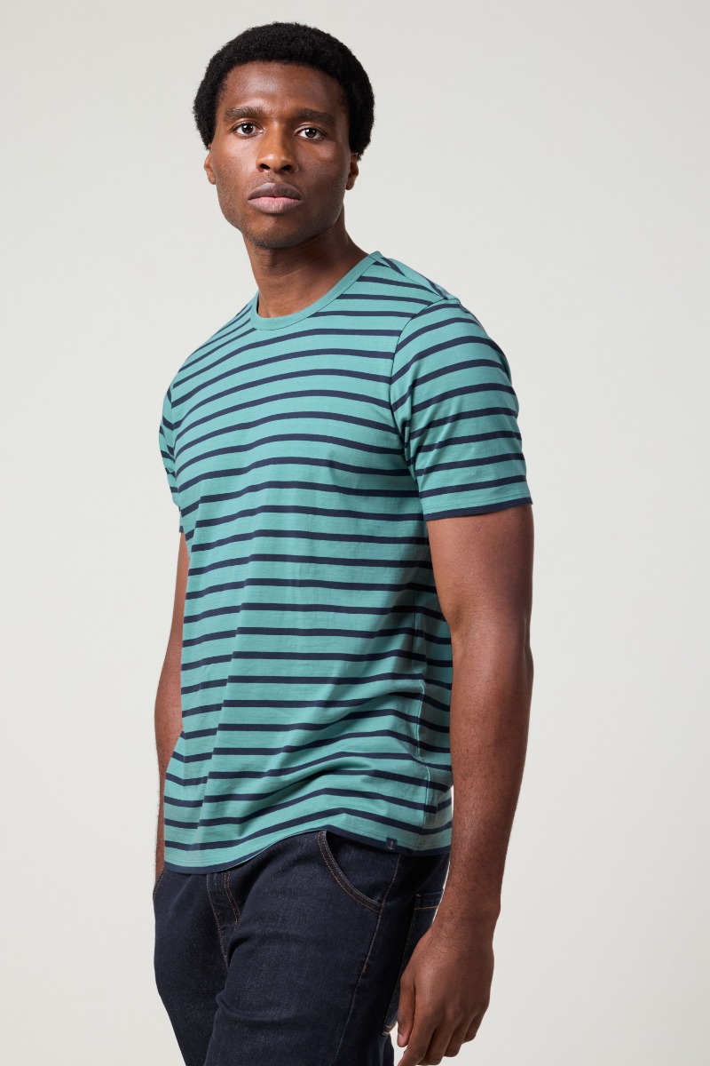 An image of Seasalt  Men's Seven Seas Sailor Tee in GOTS-Certified Organic Cotton 