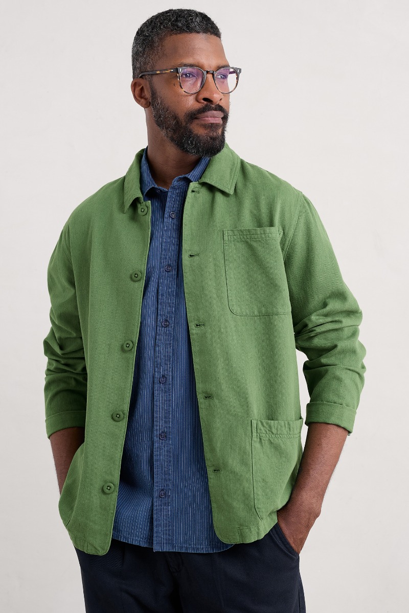 An image of Seasalt  Men's Well Wright Worker Jacket 
