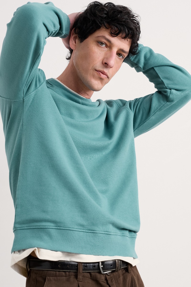 An image of Seasalt  Men's Bolitho Organic Cotton Sweatshirt 
