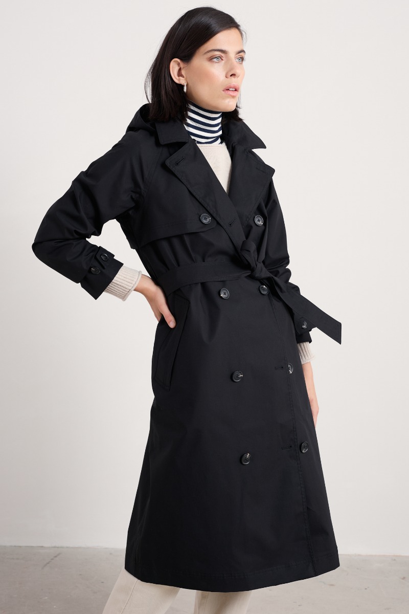 An image of Seasalt  Penweathers Waterproof Trench Coat 