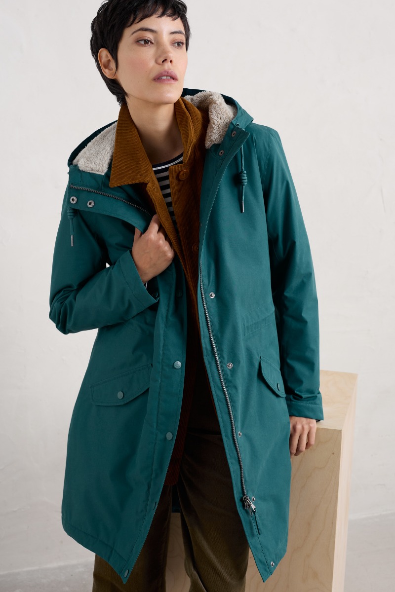 An image of Seasalt  Plant Hunter Waterproof Parka Coat 