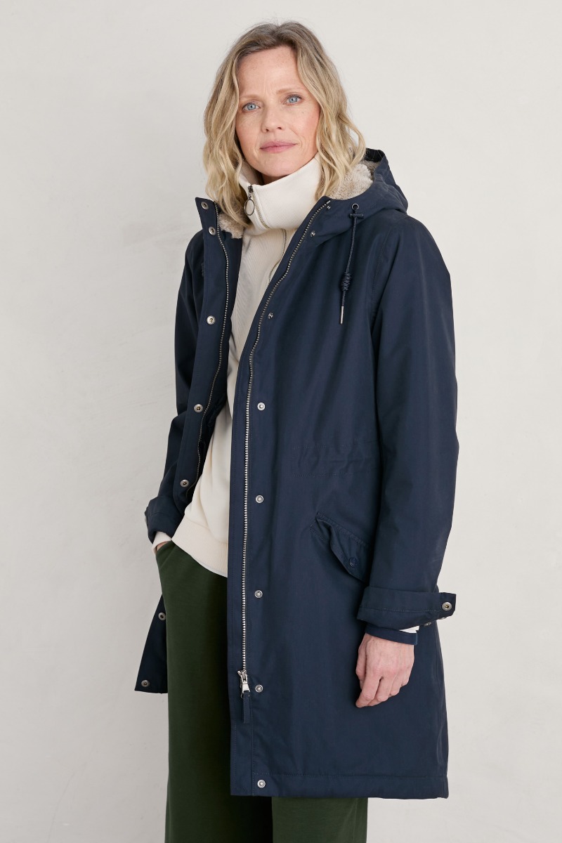 An image of Seasalt  Plant Hunter Waterproof Parka Coat 