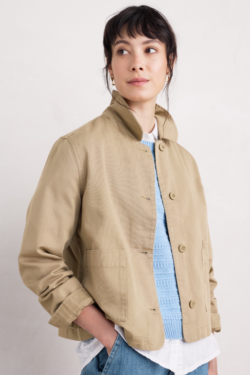 An image of Seasalt  Coombe Lane Cotton Jacket 