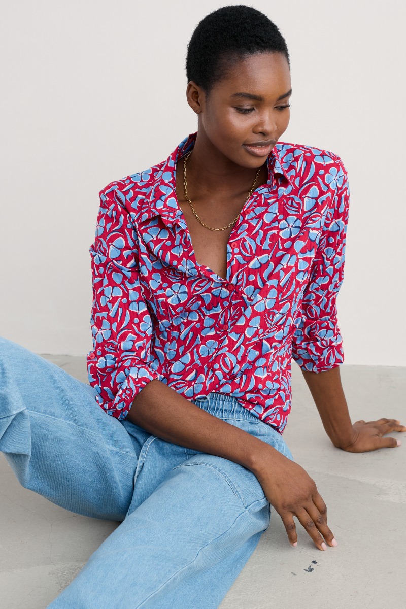 An image of Seasalt  Larissa Shirt in GOTS-Certified Organic Cotton  