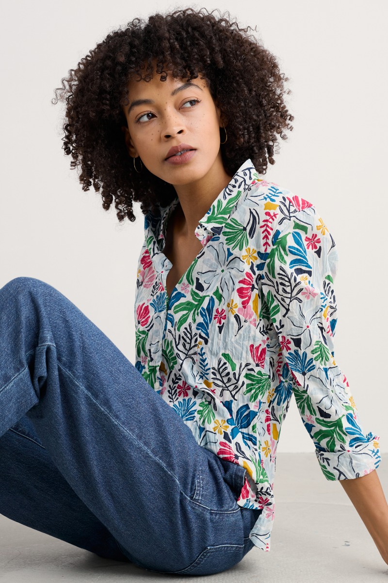 An image of Seasalt  Larissa Shirt in GOTS-Certified Organic Cotton  