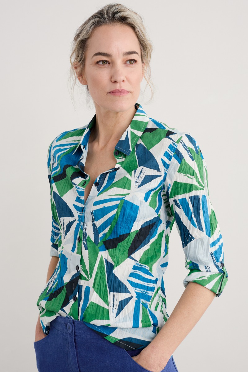 An image of Seasalt  Larissa Shirt in GOTS-Certified Organic Cotton  