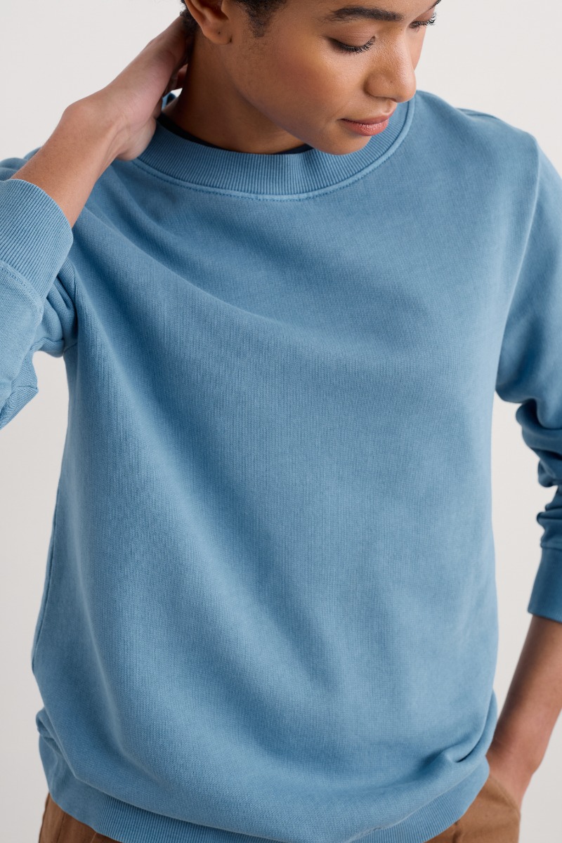 An image of Seasalt  Hawkmoth Organic Cotton Sweatshirt 