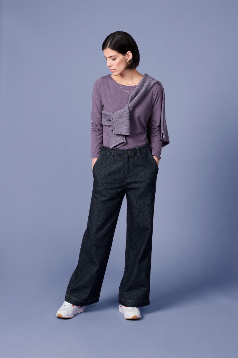An image of Seasalt  Sennen Cove Wide Leg Jeans 