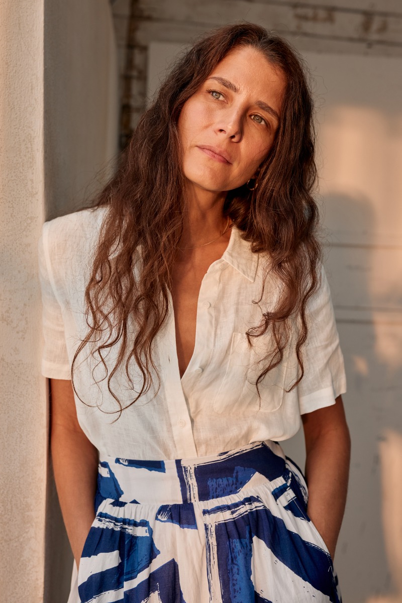 An image of Seasalt  Drydock Short Sleeve Linen Shirt 