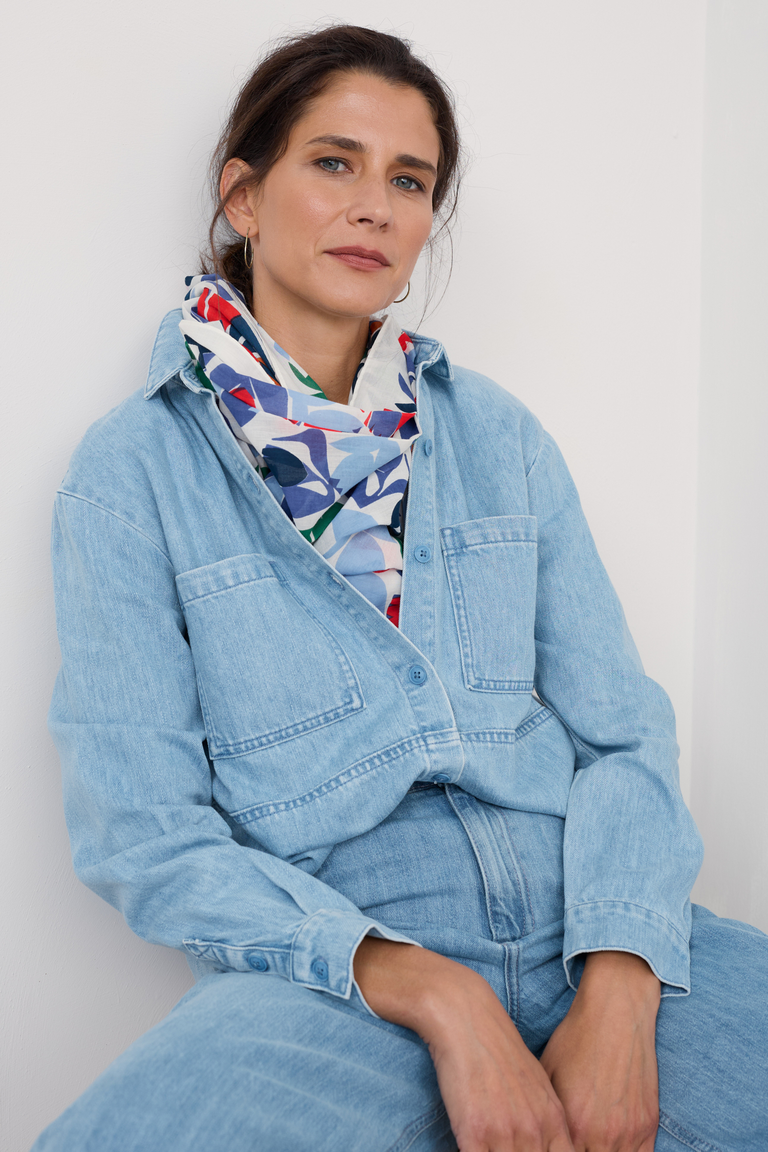 An image of Seasalt  New Everyday Circle Scarf 