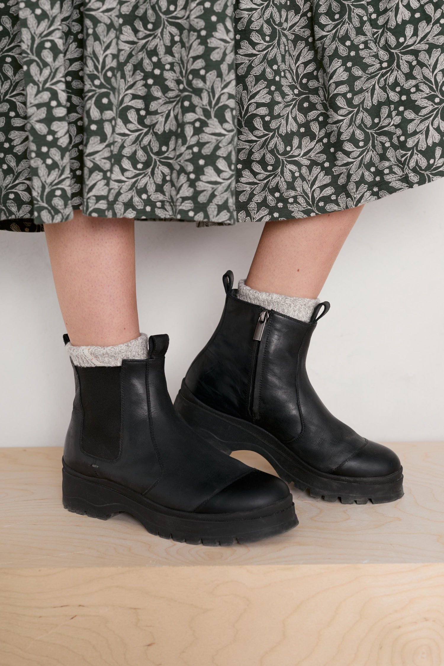 Open Fields Water Resistant Leather Boots Seasalt Cornwall