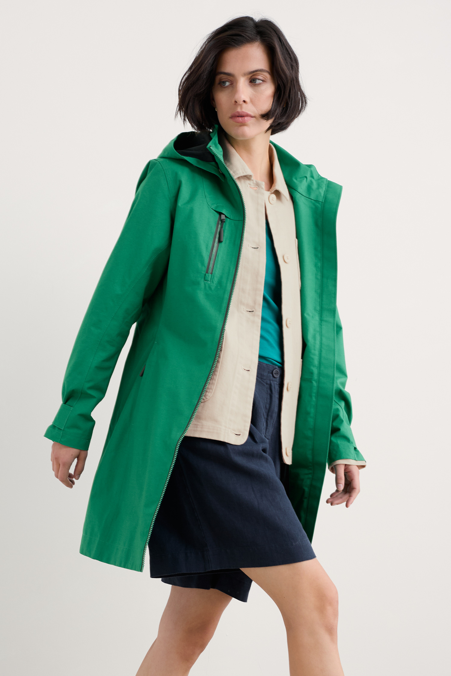 An image of Seasalt  Coverack Waterproof Coat 