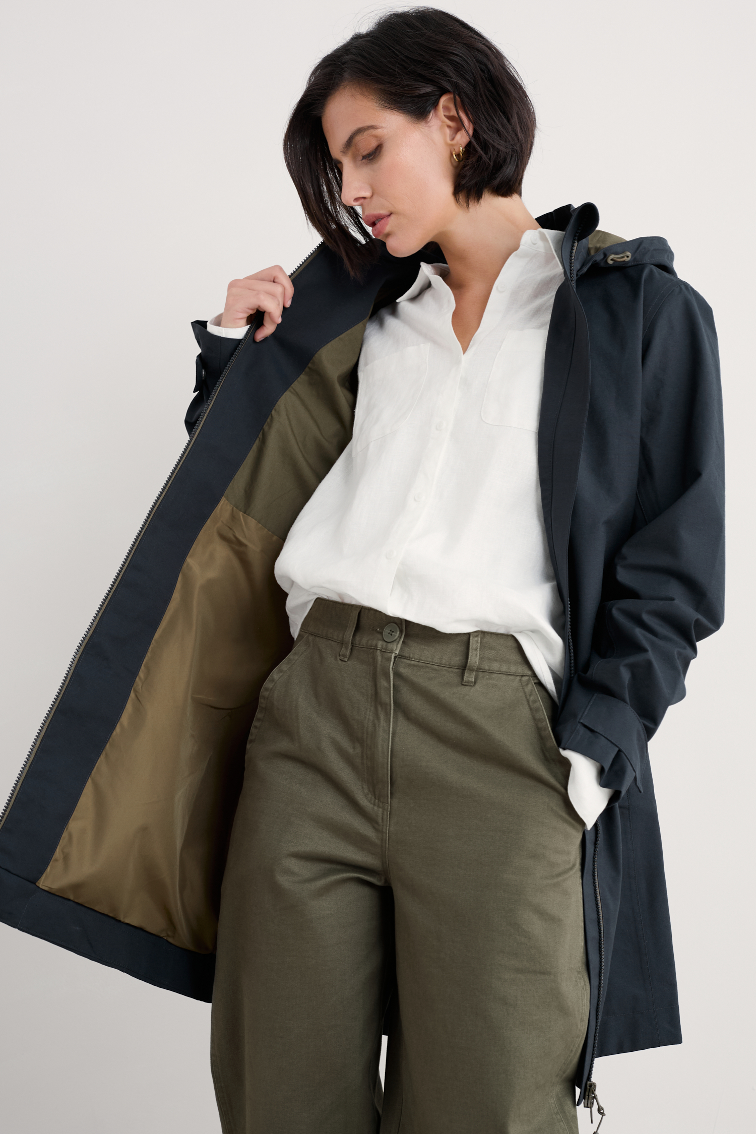 An image of Seasalt  Coverack Waterproof Coat 