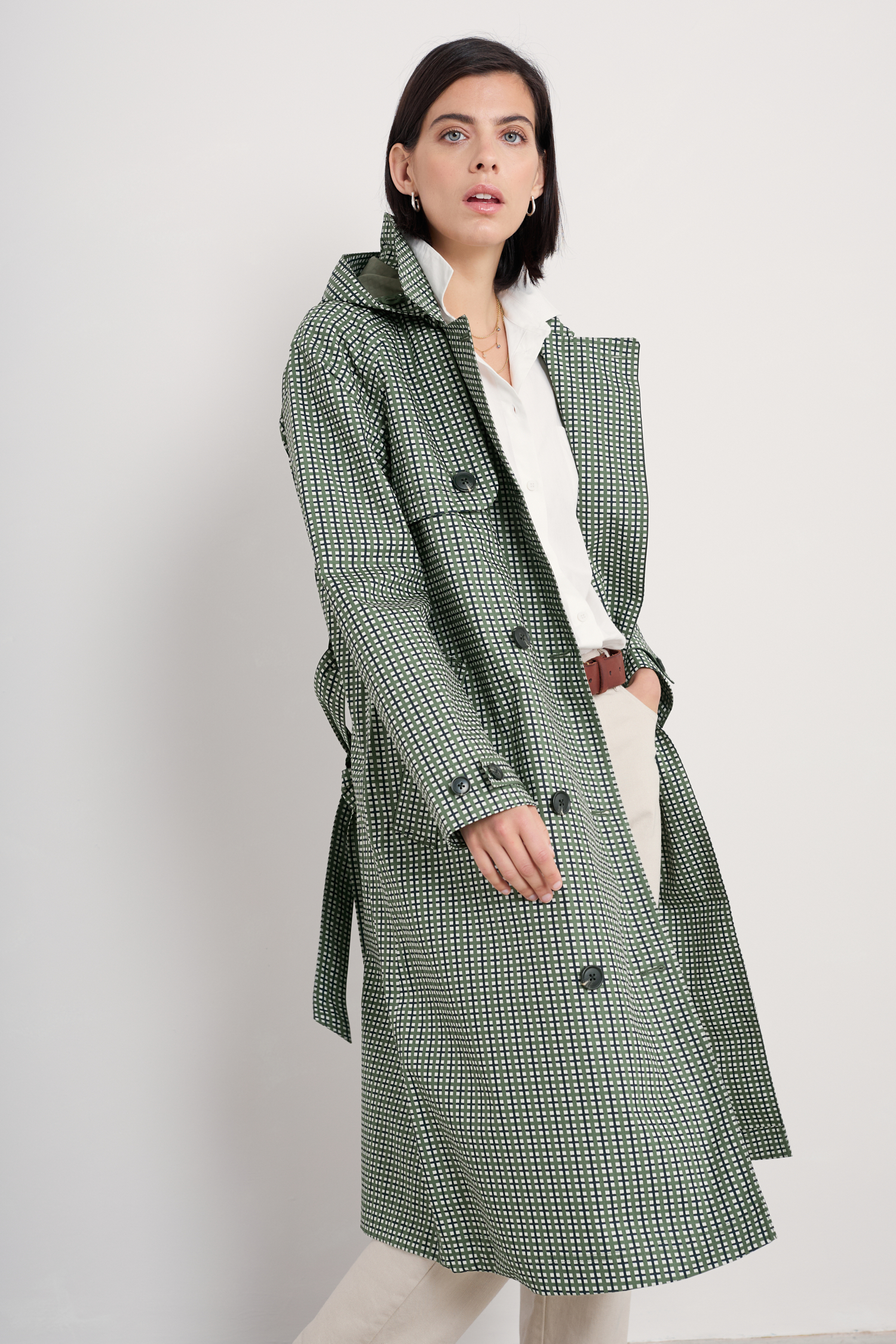 An image of Seasalt  Penweathers Waterproof Trench Coat 