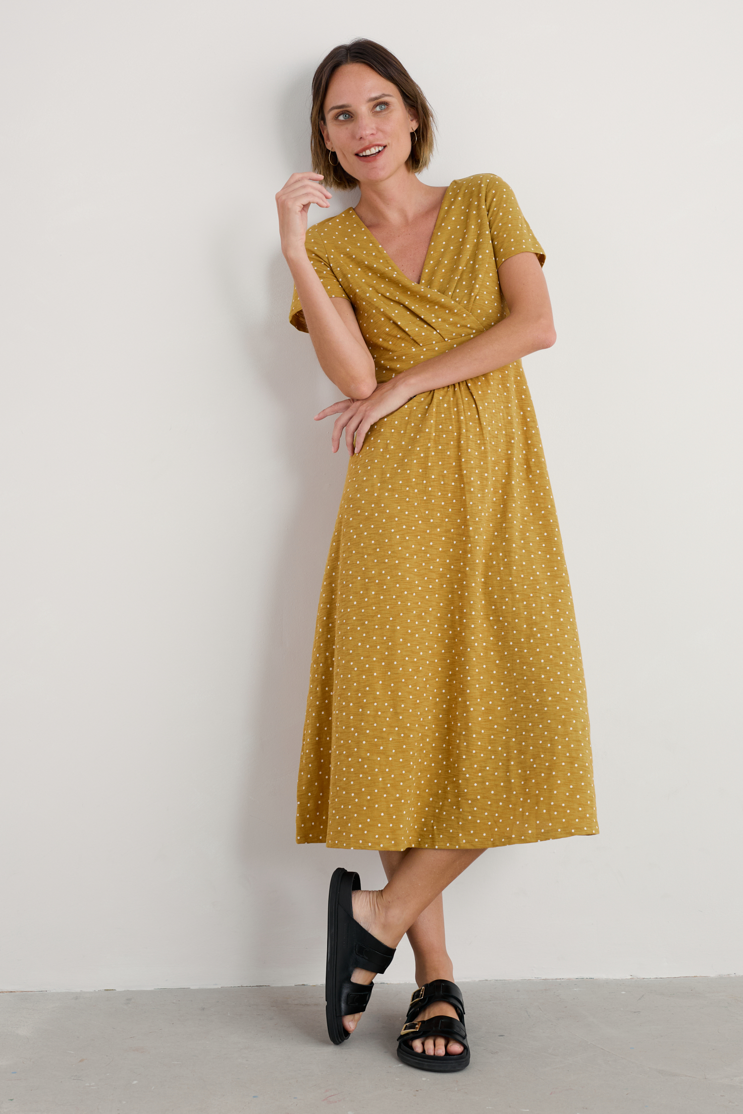 An image of Seasalt  Chapelle Dress in GOTS-Certified Organic Cotton Jersey 