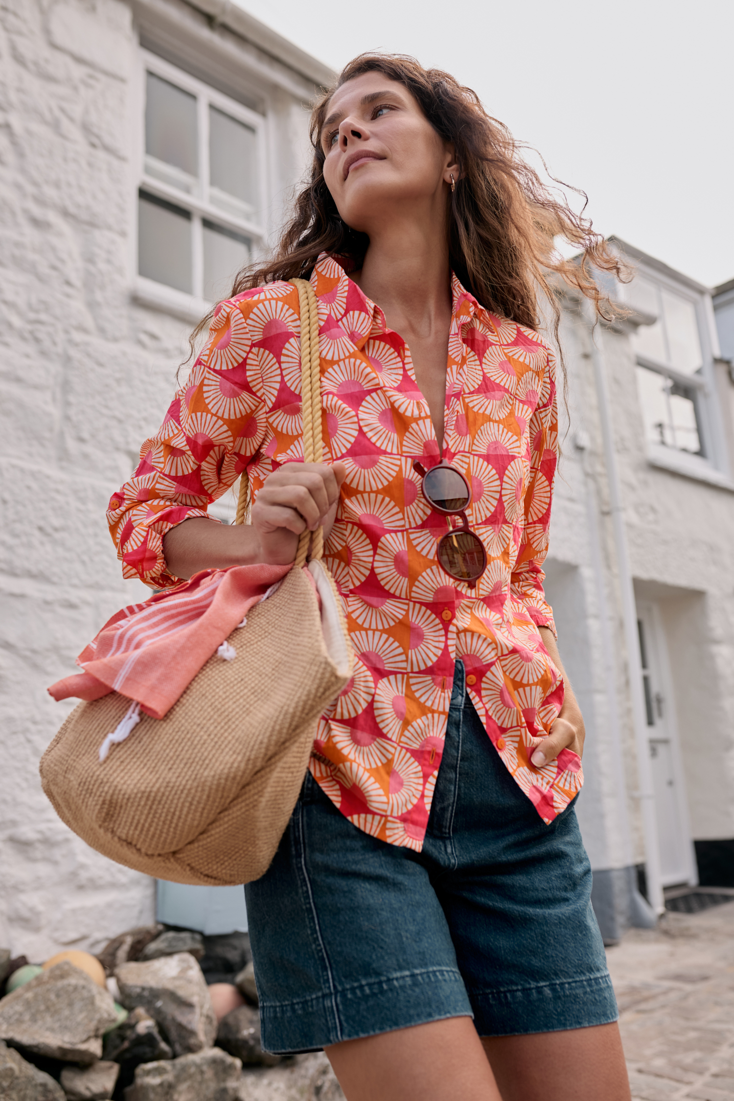 An image of Seasalt  Larissa Shirt in GOTS-Certified Organic Cotton  