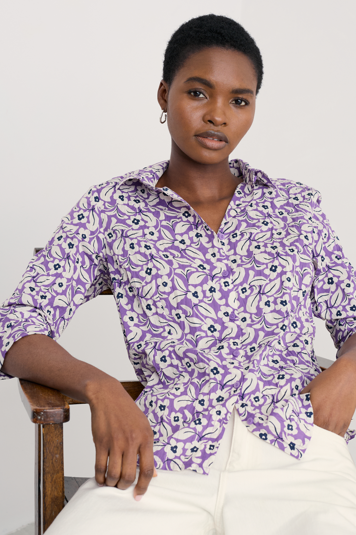 An image of Seasalt  Larissa Shirt in GOTS-Certified Organic Cotton  
