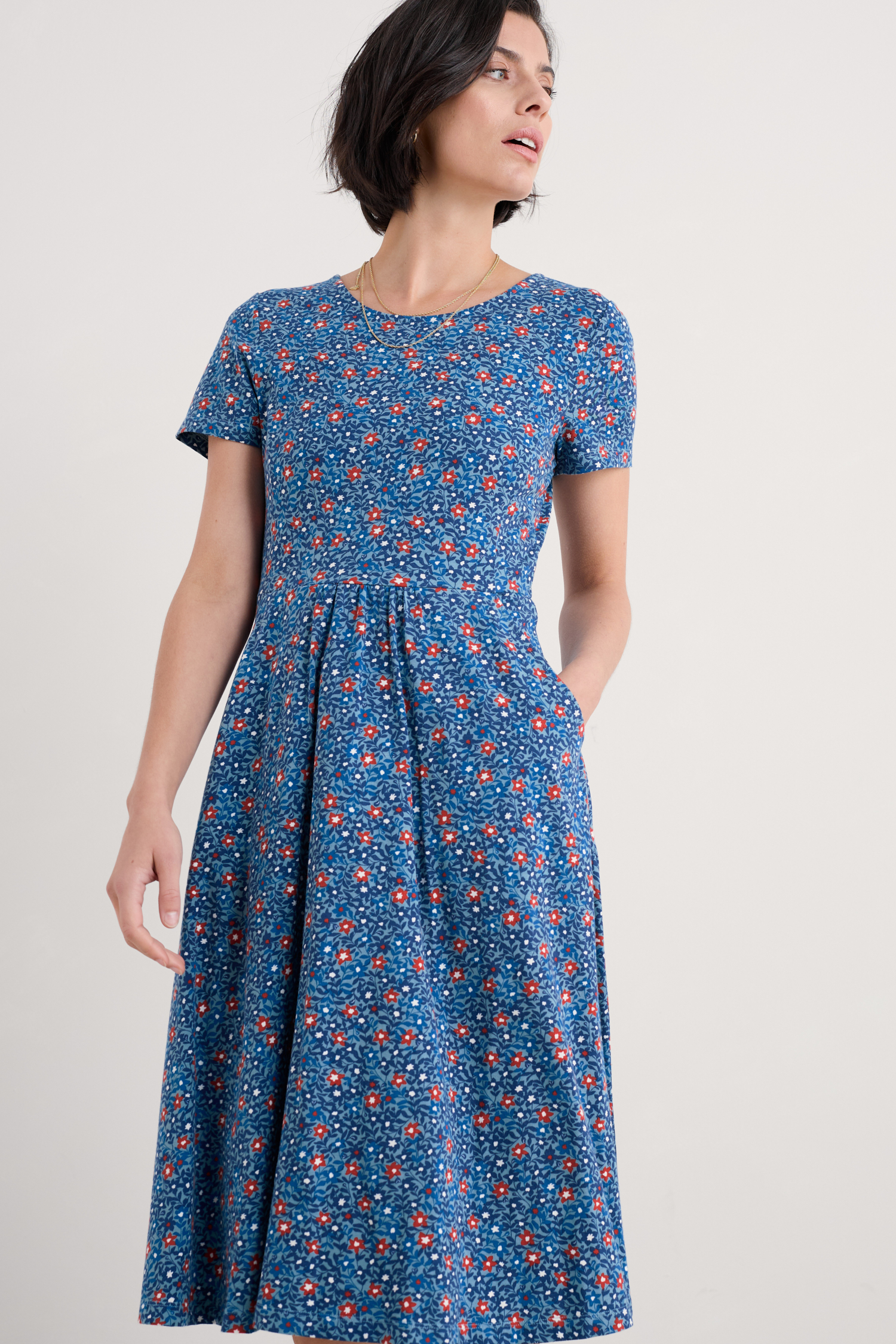 An image of Seasalt  April Short Sleeve Dress 