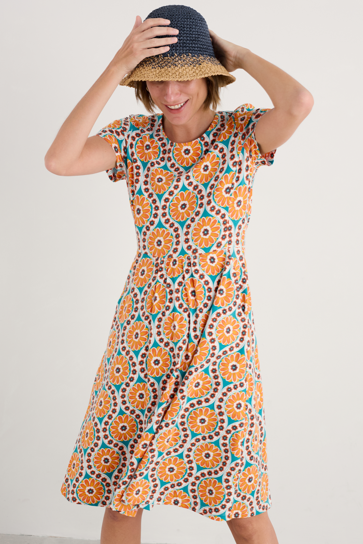 An image of Seasalt  April Short Sleeve Dress 