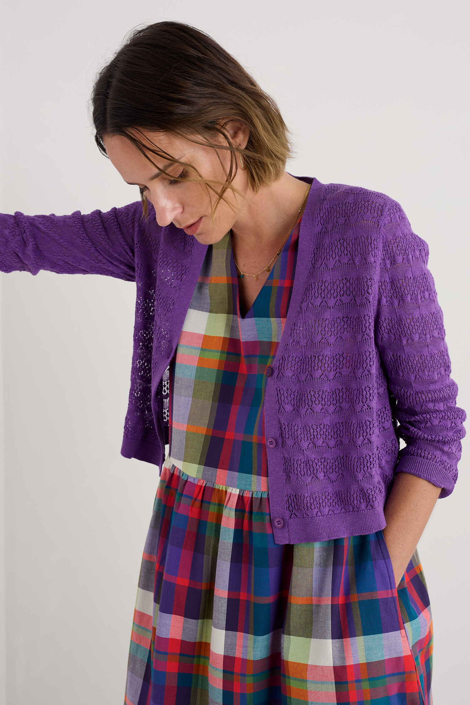 An image of Seasalt  Sweet Day Cotton Cardigan 