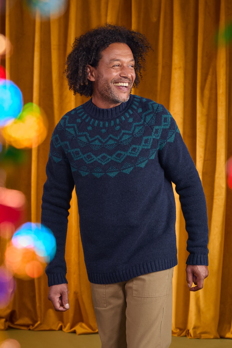 Mens discount fairisle jumper