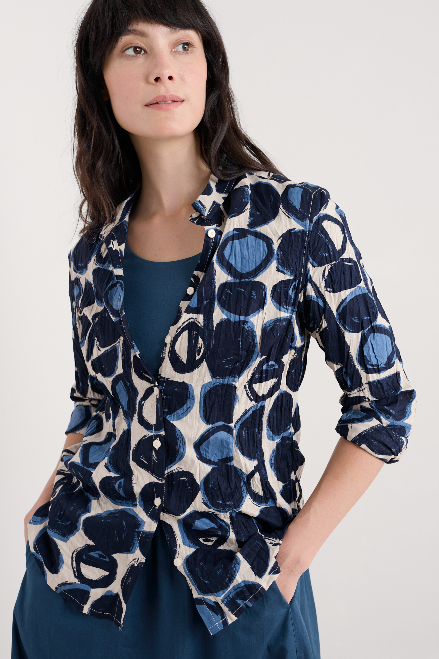 An image of Seasalt  Larissa Shirt in GOTS-Certified Organic Cotton  