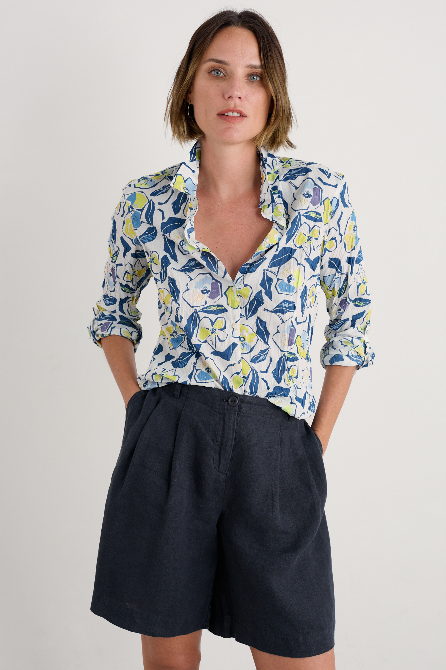 An image of Seasalt  Larissa Shirt in GOTS-Certified Organic Cotton  