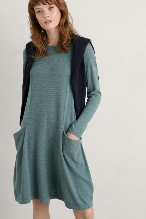 Heartfelt Knitted Dress Model Image