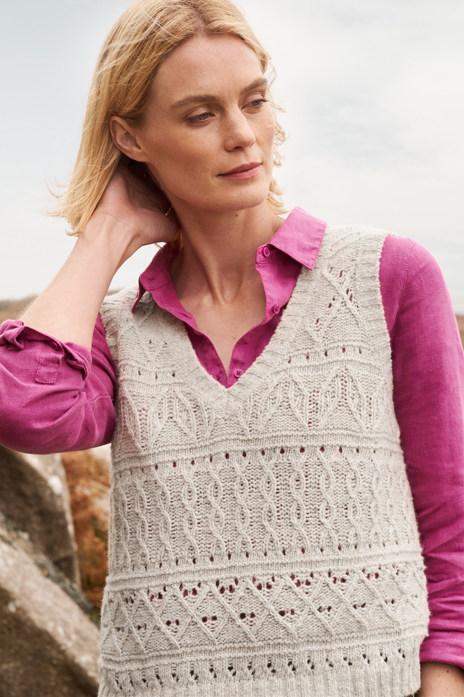 Tunic sales sweater vest