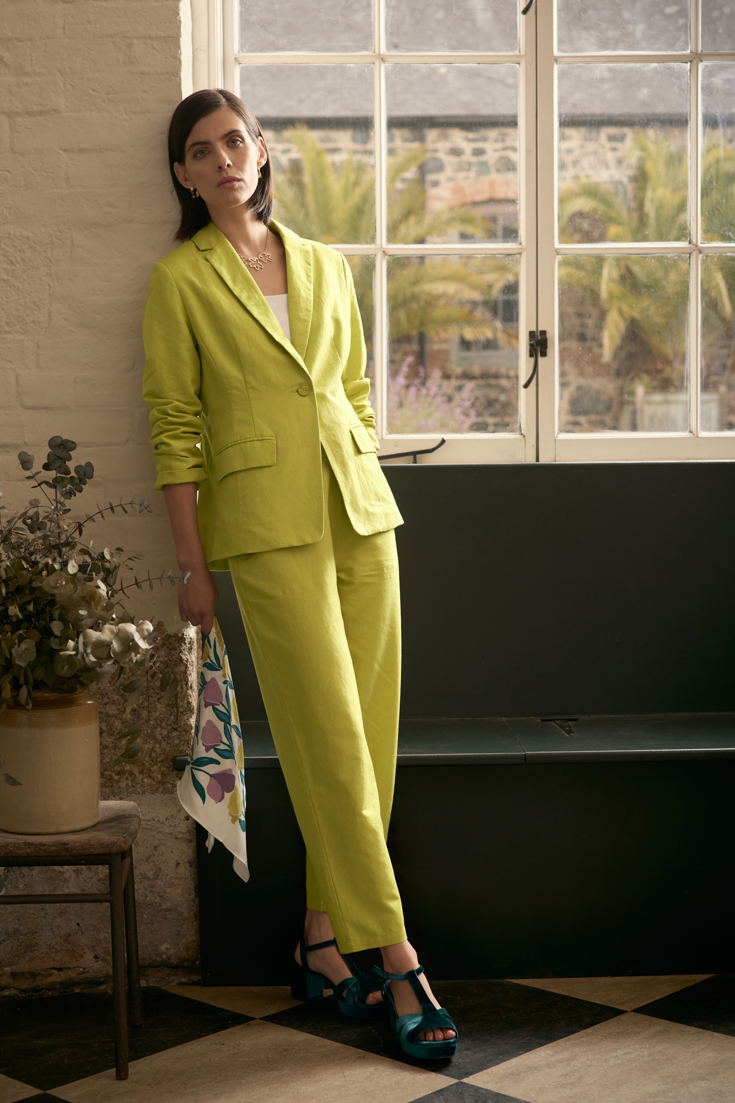 An image of Seasalt  Westlin Straight Leg Suit Trousers 