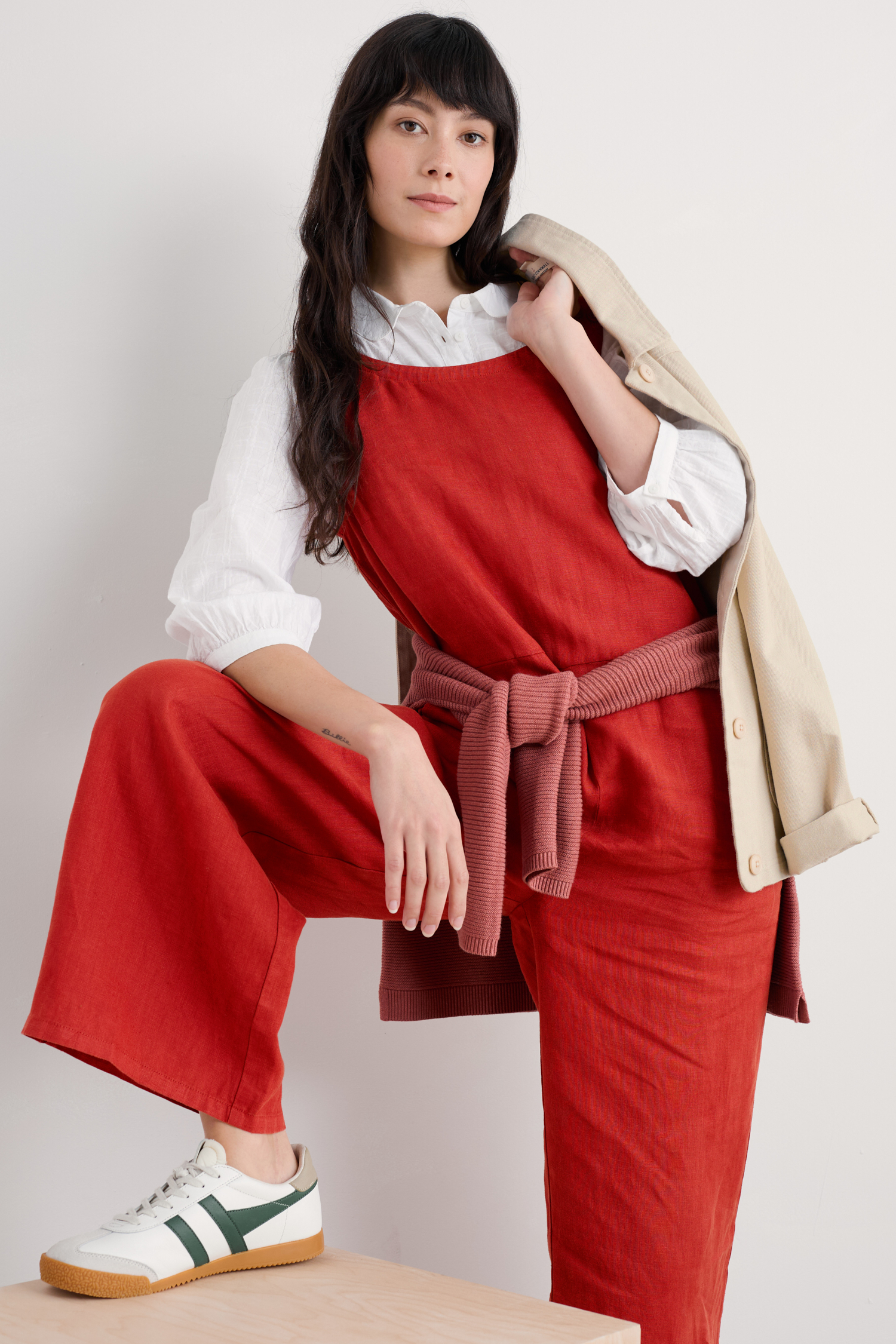 An image of Seasalt  Salt Air Wide Leg Jumpsuit 