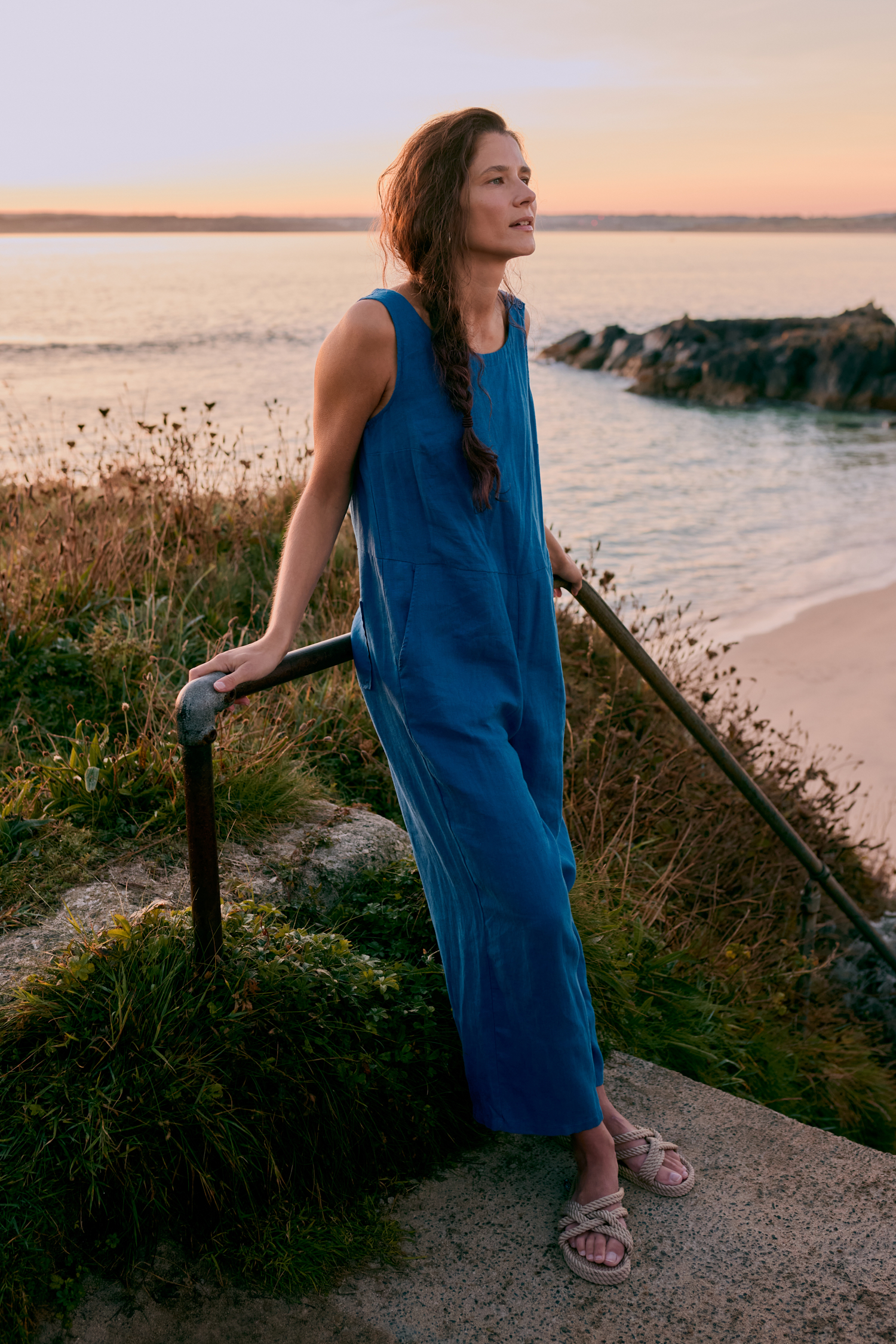 An image of Seasalt  Salt Air Wide Leg Jumpsuit 