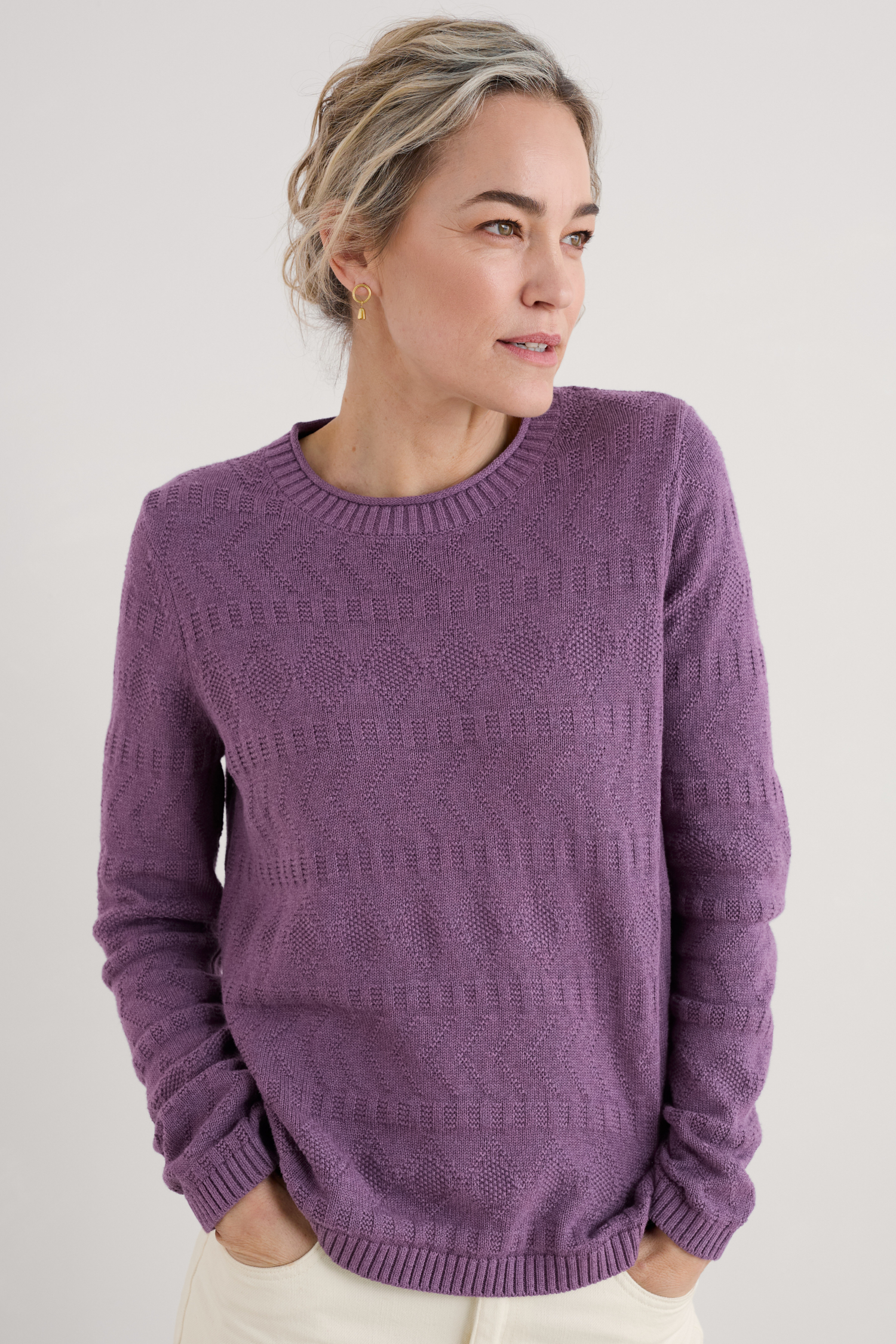 An image of Seasalt  Kinter Organic Cotton Jumper 