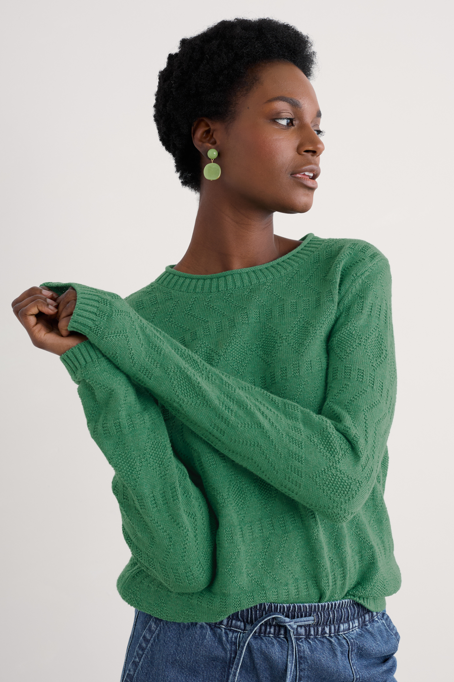 An image of Seasalt  Kinter Organic Cotton Jumper 