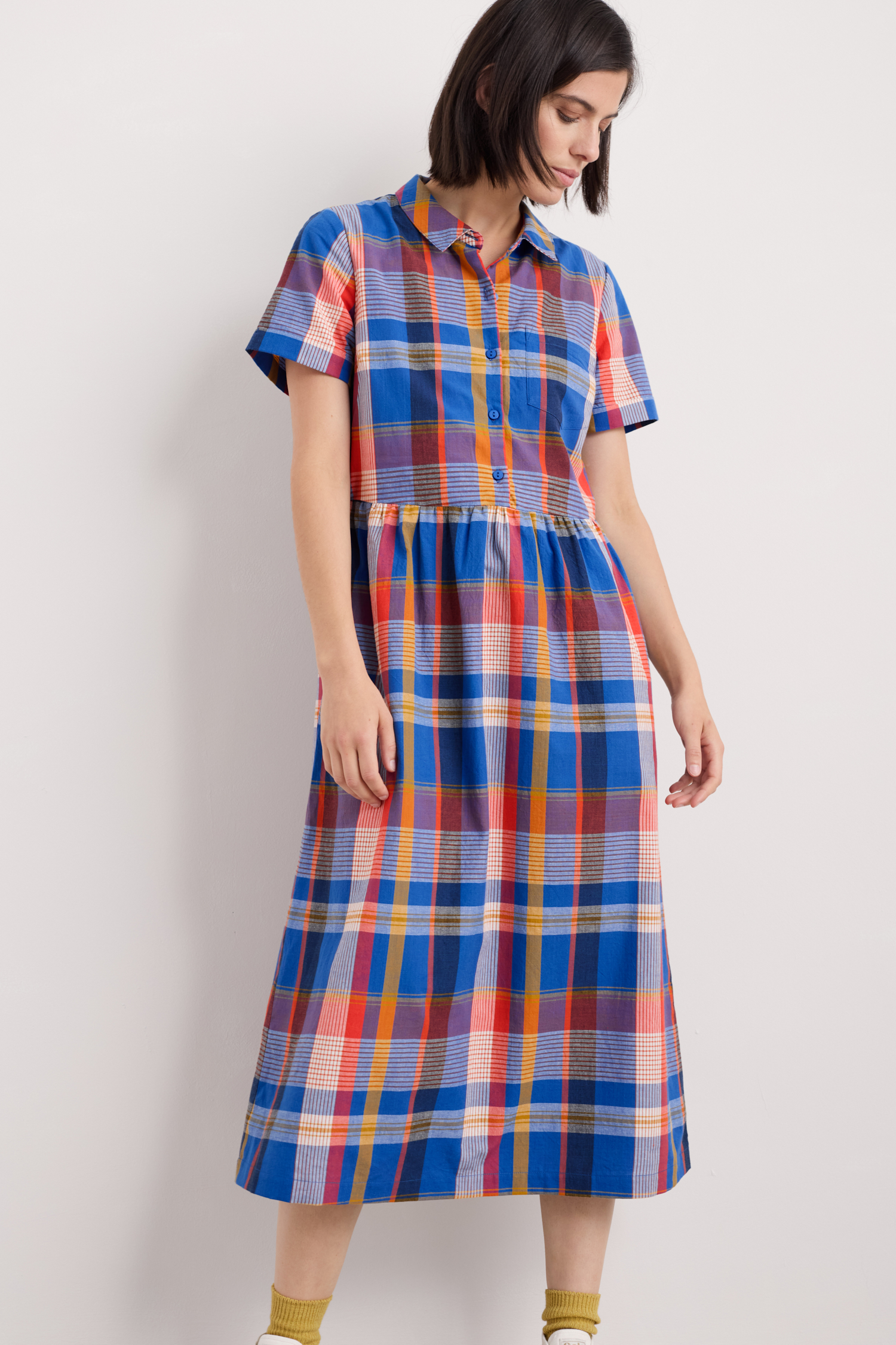 An image of Seasalt  Fleet Midi Dress in GOTS-Certified Organic Cotton 