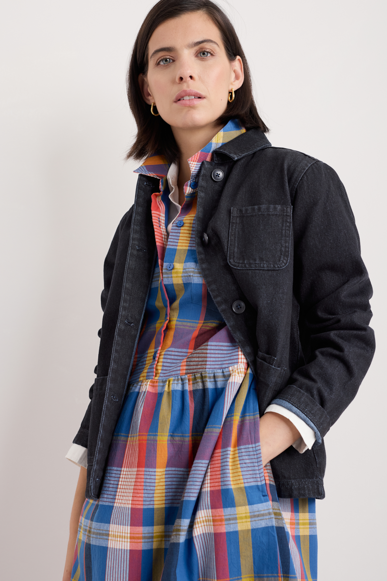 An image of Seasalt  Reading Rocks Denim Jacket 