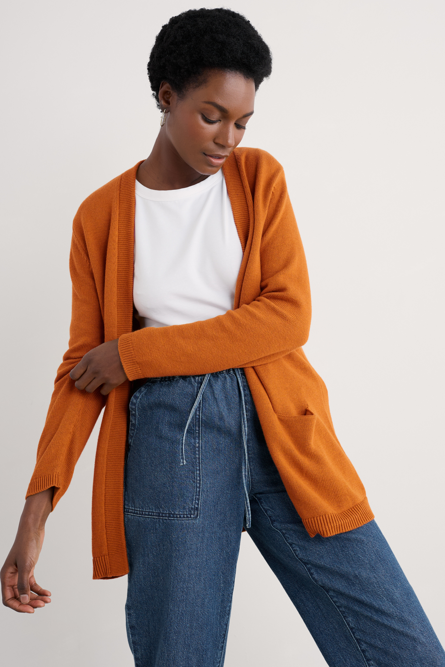 An image of Seasalt  Riverboat Long Cardigan 