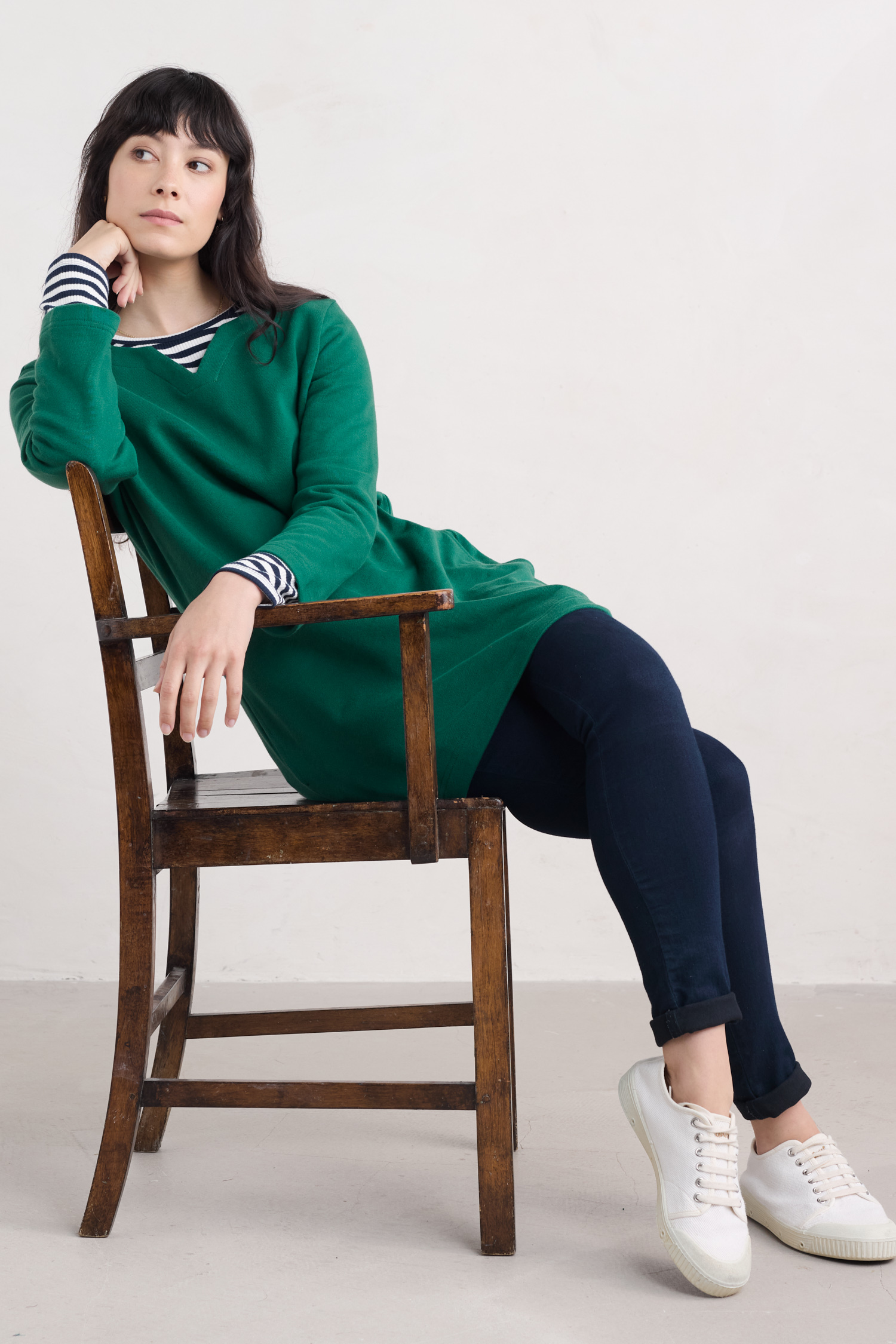 An image of Seasalt  Zora Sweatshirt Tunic 