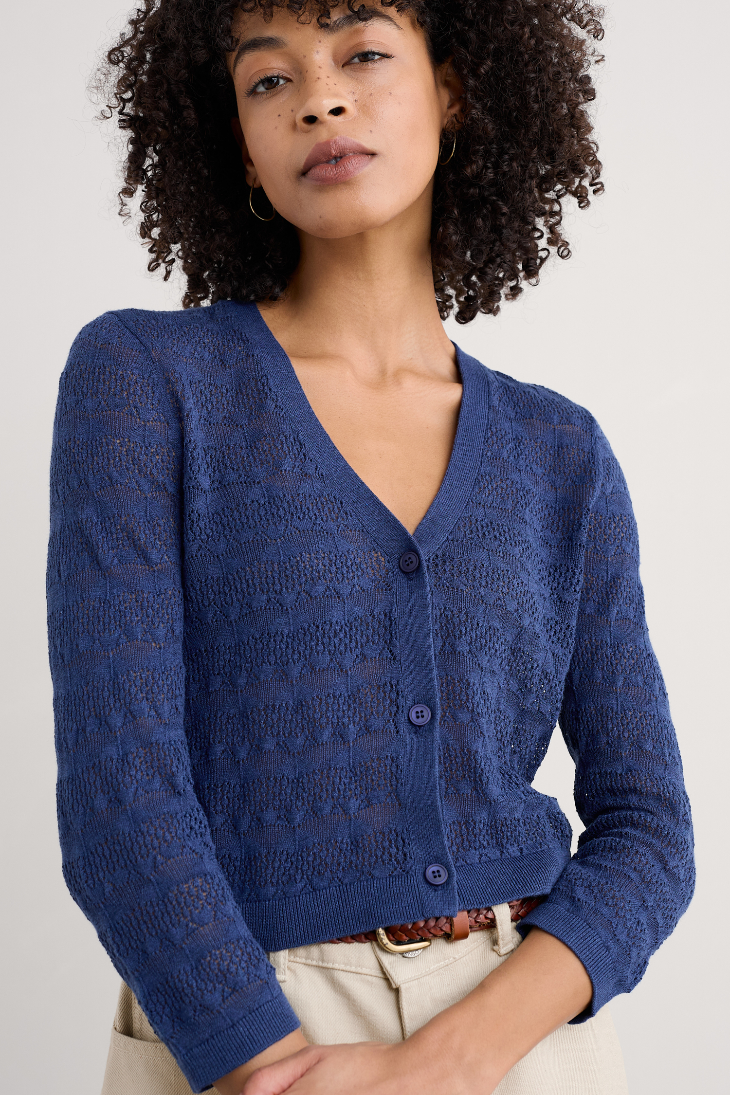 An image of Seasalt  Sweet Day Cotton Cardigan 